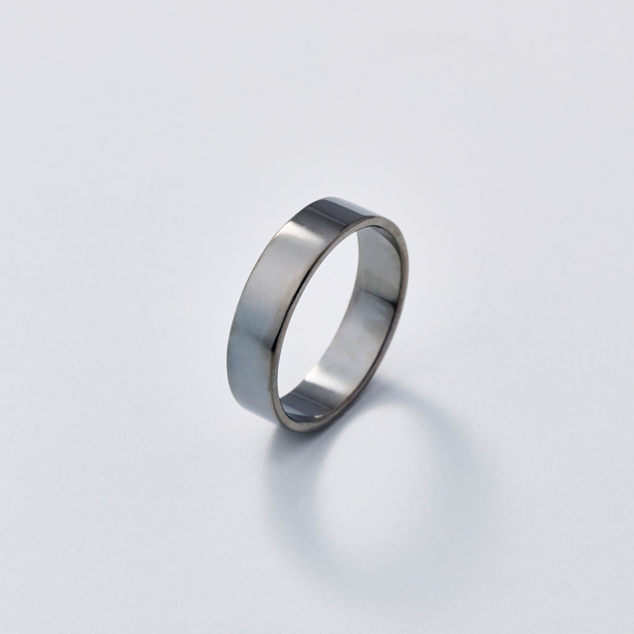 市松 K14 × silver Ring / 14金 × シルバーリング ICHIMATSU 市松 SILVER/K14 ハンマリング 8mm ツートン リング・指輪