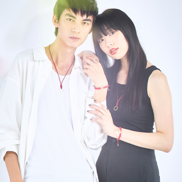 Choker -SOL- Graceful Red ゴールド チョーカー-ネックレス-yuzen-official