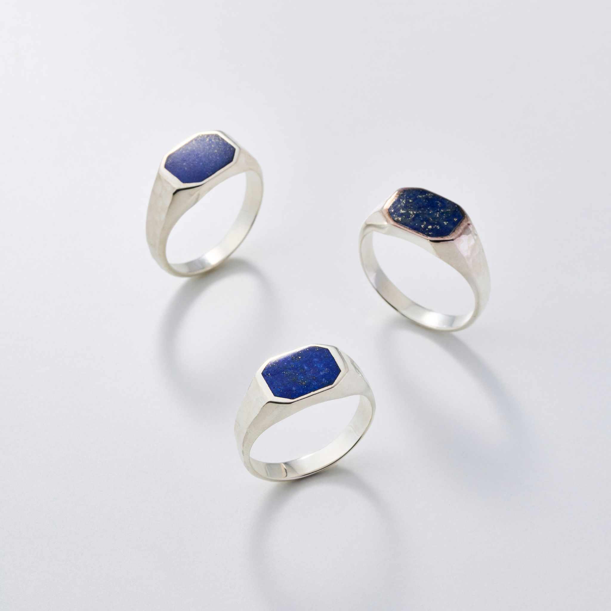 Silver Ring -FRAME- Lapis Lazuli シルバー リング – yuzen-official