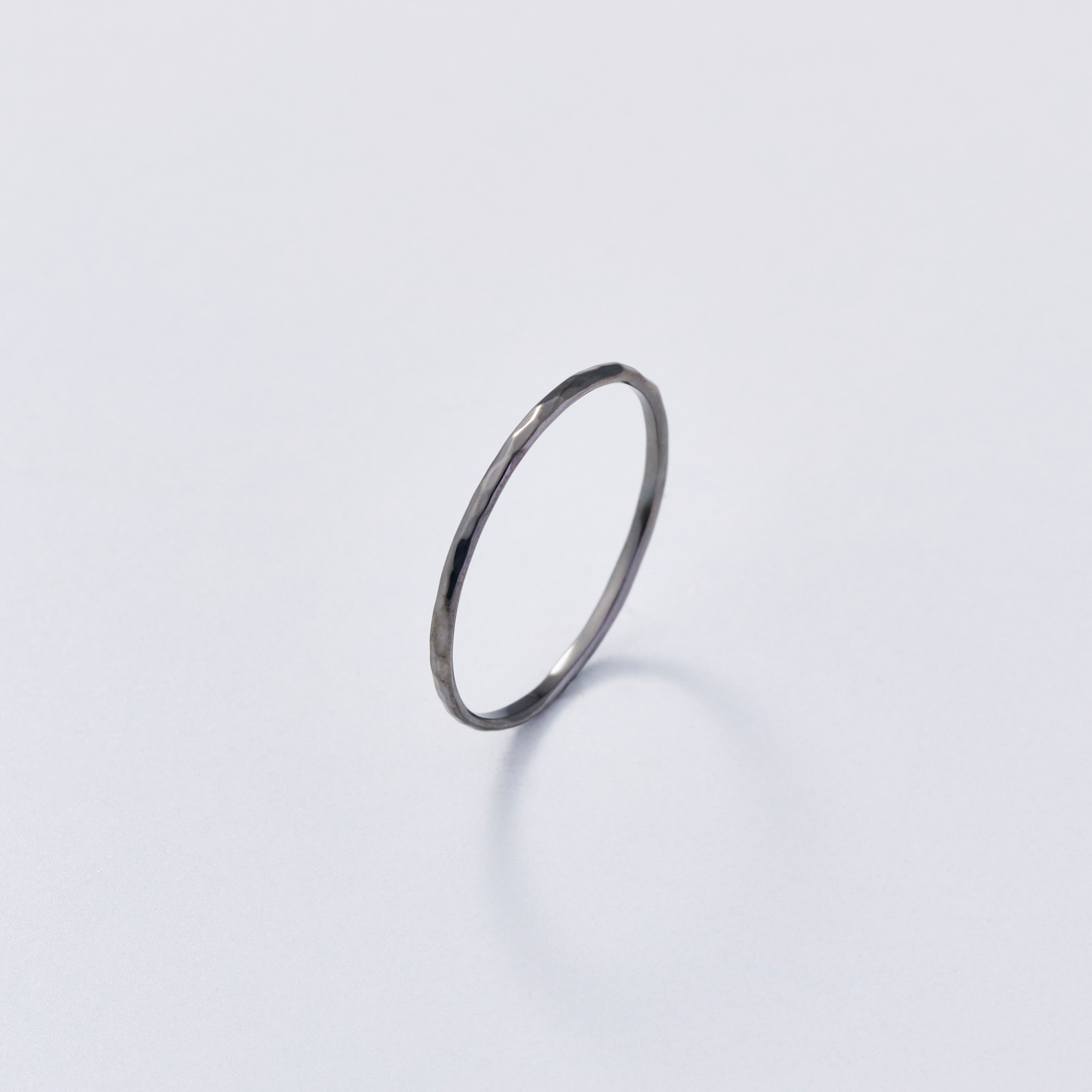 Silver Ring -Comfort 003 Black- シルバー リング – yuzen-official