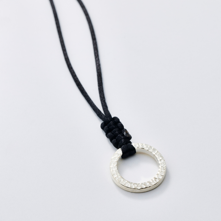 Choker -AUBE- Rich Black シルバー チョーカー-ネックレス-yuzen-official