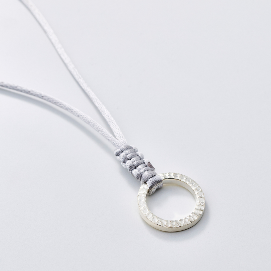 Choker -AUBE- Brilliant Silver シルバー チョーカー-ネックレス-yuzen-official