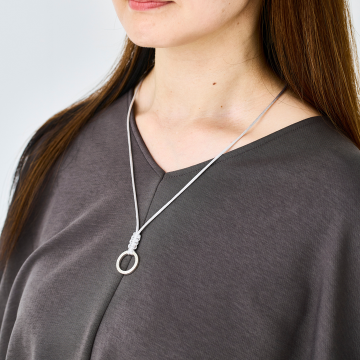 Choker -AUBE- Brilliant Silver シルバー チョーカー-ネックレス-yuzen-official