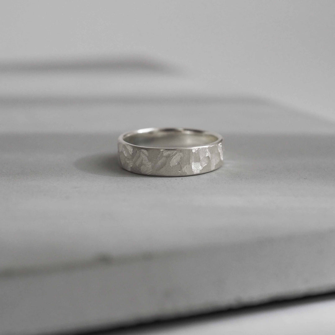 Silver Ring "Ancient 001"-リング-yuzen-official