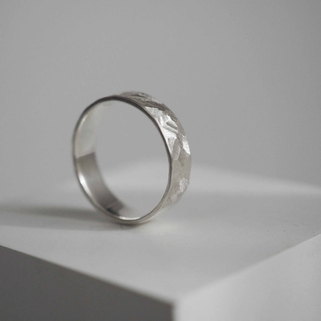 Silver Ring "Ancient 001"-リング-yuzen-official