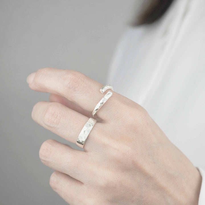 Silver Ring "Ancient 001"-リング-yuzen-official