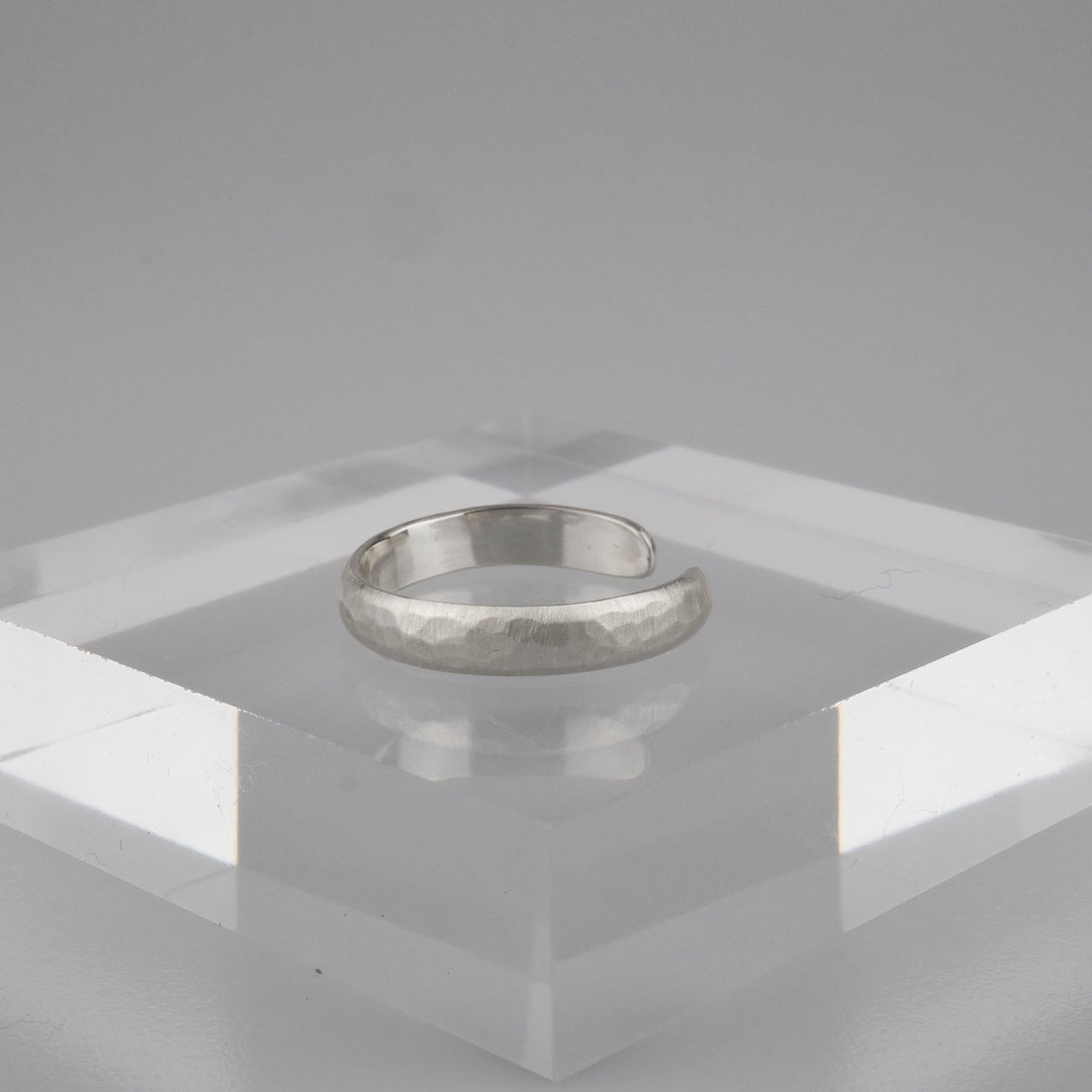 Silver Ear Cuff -Tsuchime 002- シルバー イヤーカフ-イヤーカフ-yuzen-official