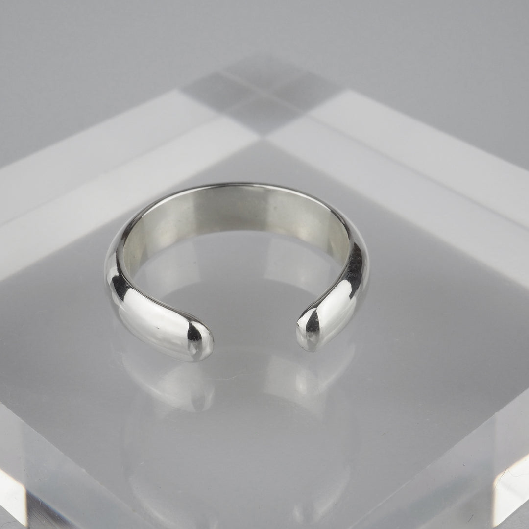 Silver Ear Cuff -Plain 001- シルバー イヤーカフ-イヤーカフ-yuzen-official