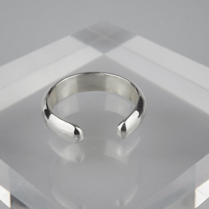 Silver Ear Cuff -Plain 001- シルバー イヤーカフ-イヤーカフ-yuzen-official