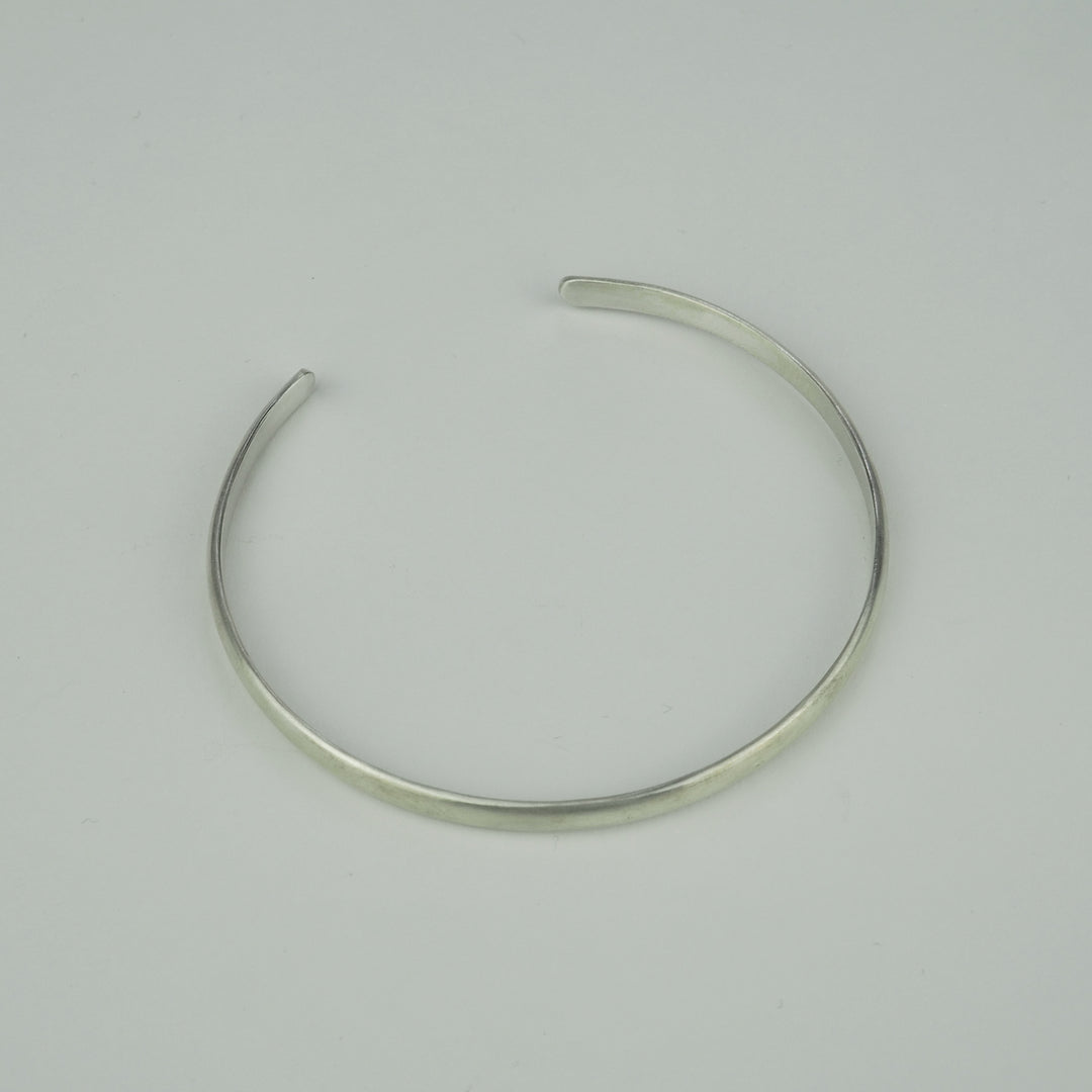 Silver Bangle -Plain Matte- シルバー バングル-バングル-yuzen-official