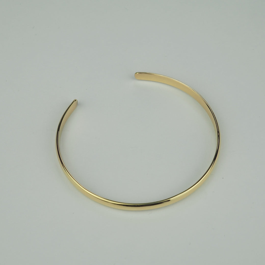 Gold Bangle -Plain Gold- ゴールド バングル-バングル-yuzen-official