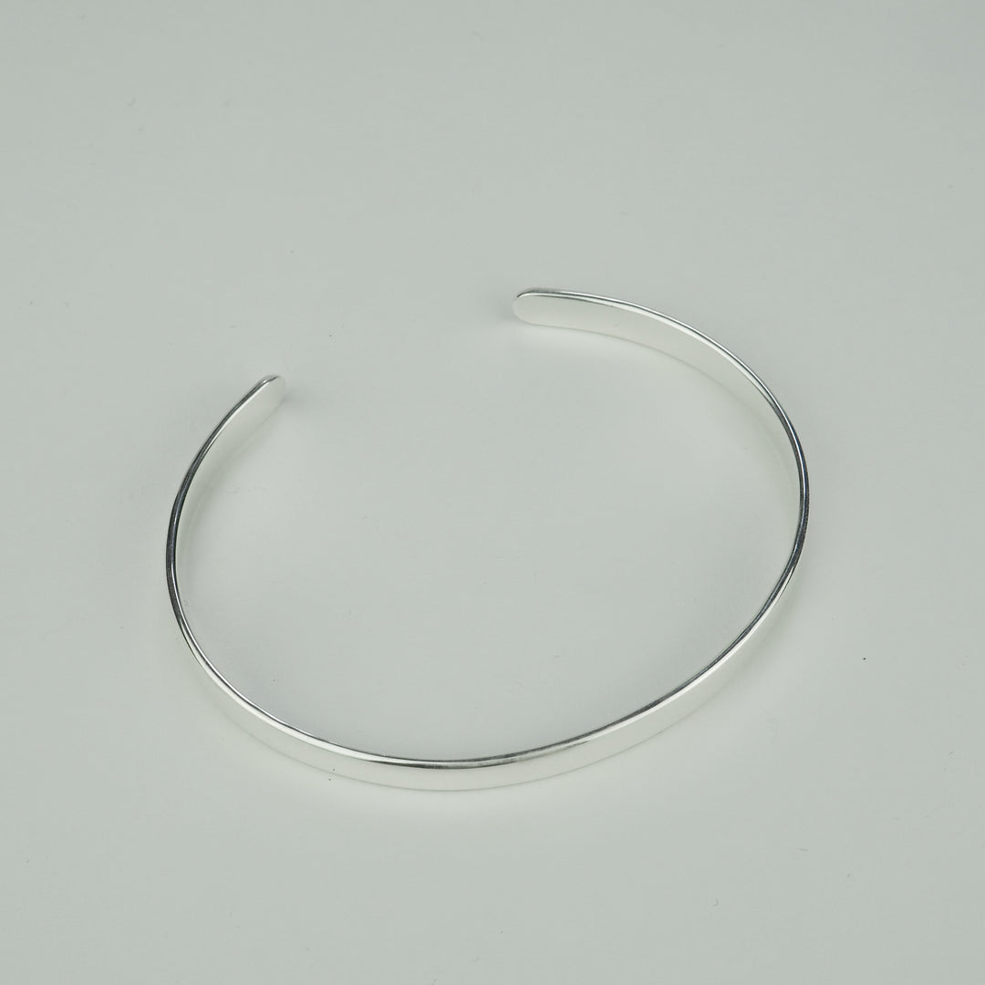 Silver Bangle -Flat- シルバー バングル-バングル-yuzen-official