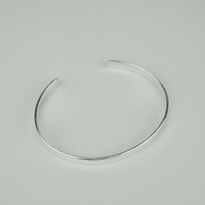 Silver Bangle -Flat- シルバー バングル-バングル-yuzen-official