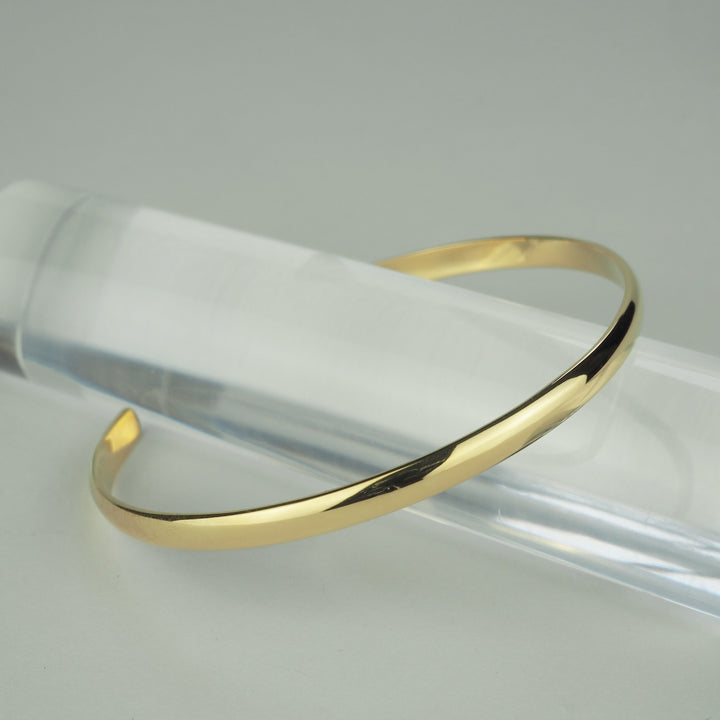 Gold Bangle -Plain Gold- ゴールド バングル-バングル-yuzen-official