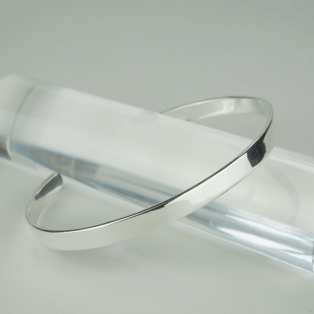 Silver Bangle -Flat- シルバー バングル-バングル-yuzen-official