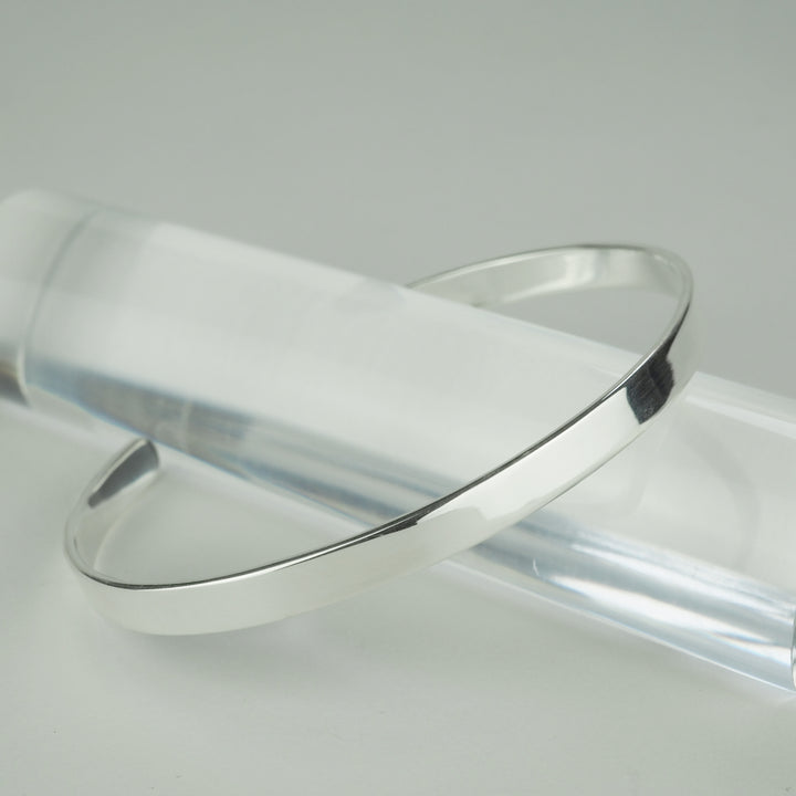 Silver Bangle -Flat- シルバー バングル-バングル-yuzen-official