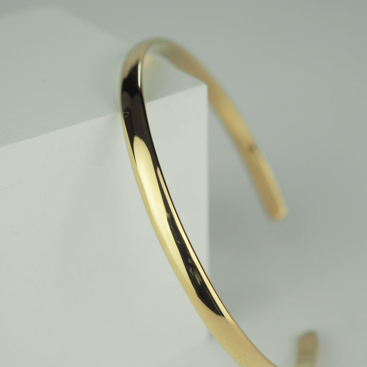 Gold Bangle -Plain Gold- ゴールド バングル-バングル-yuzen-official