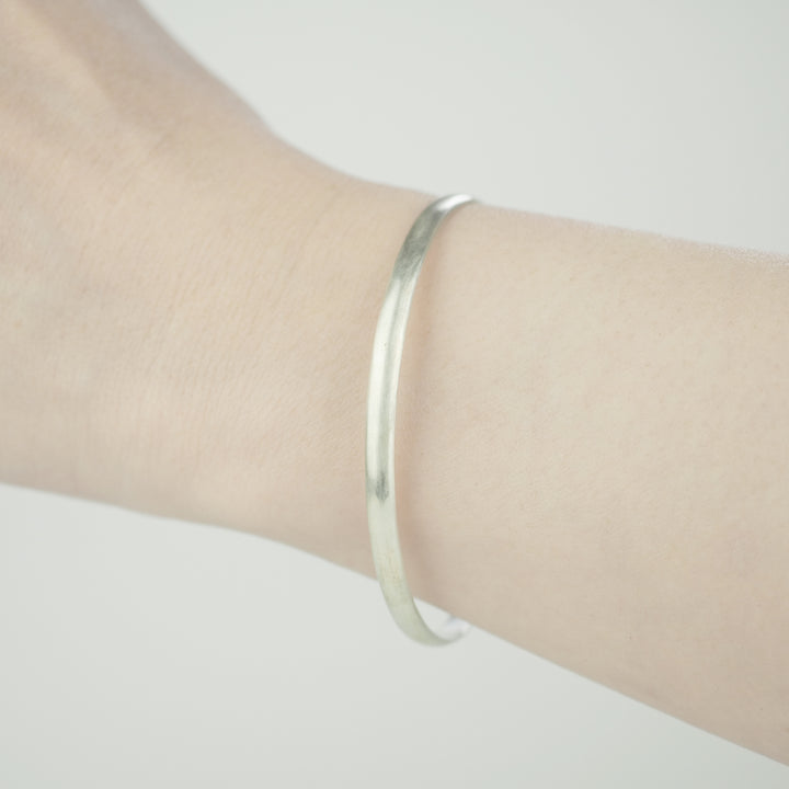 Silver Bangle -Plain Matte- シルバー バングル-バングル-yuzen-official