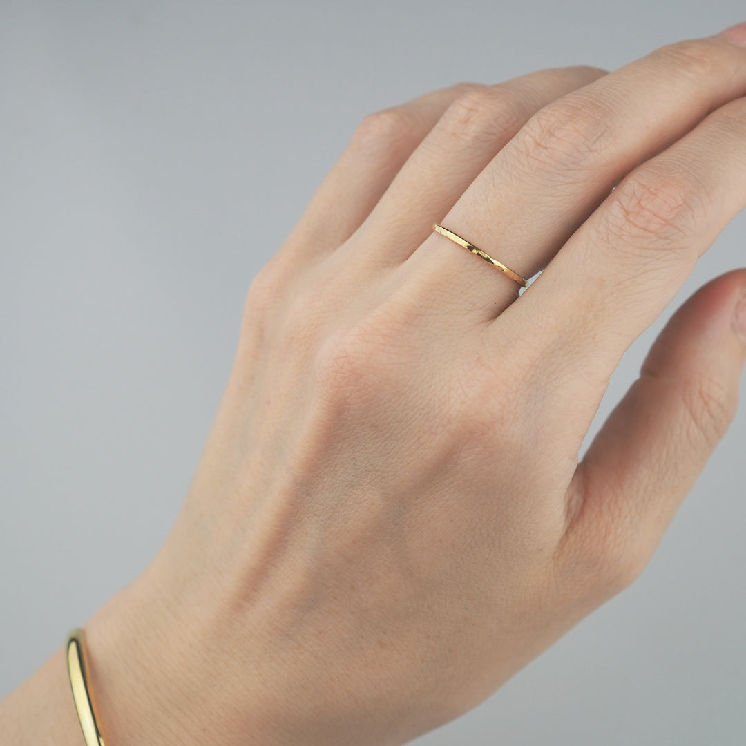 Gold Ring -Comfort 003 Gold- ゴールド リング-リング-yuzen-official