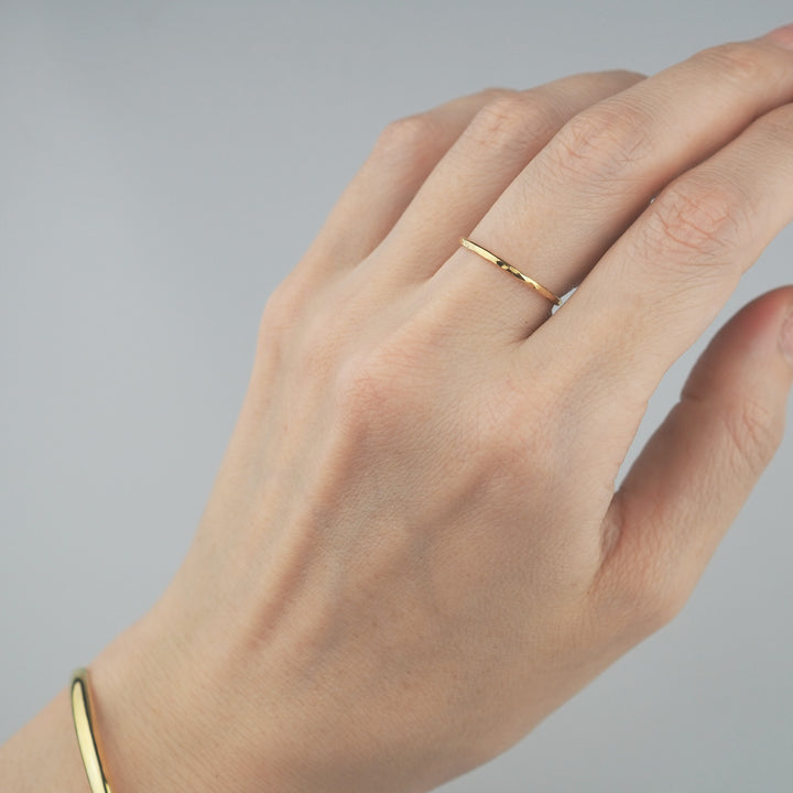Gold Ring -Comfort 003 Gold- ゴールド リング-リング-yuzen-official
