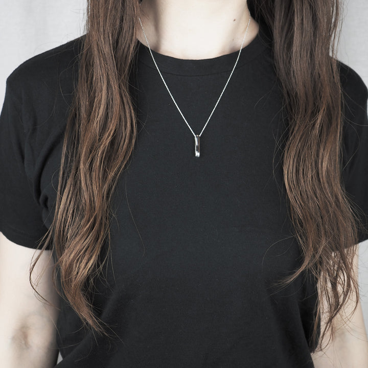 Silver Necklace -Plain- シルバー ネックレス-ネックレス-yuzen-official