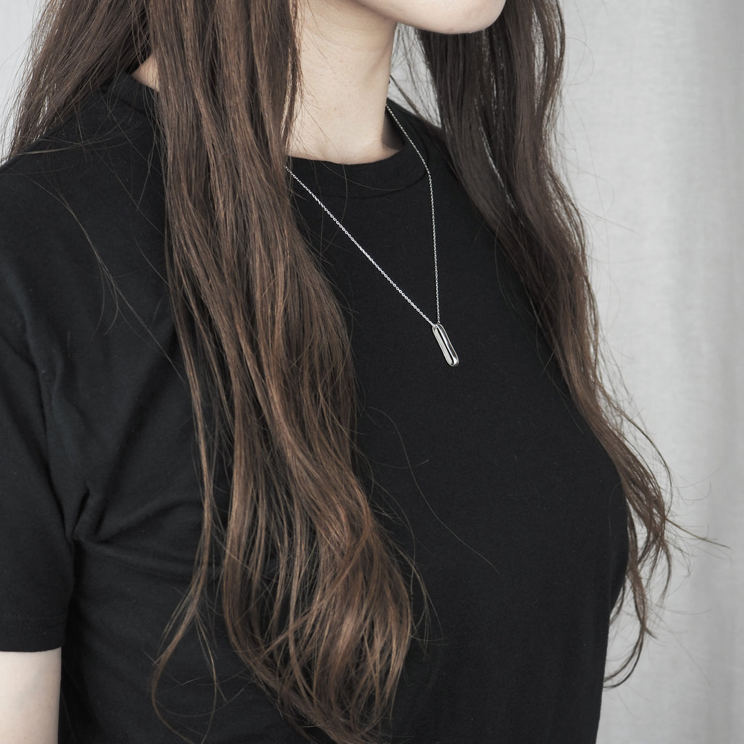 Silver Necklace -Plain- シルバー ネックレス-ネックレス-yuzen-official