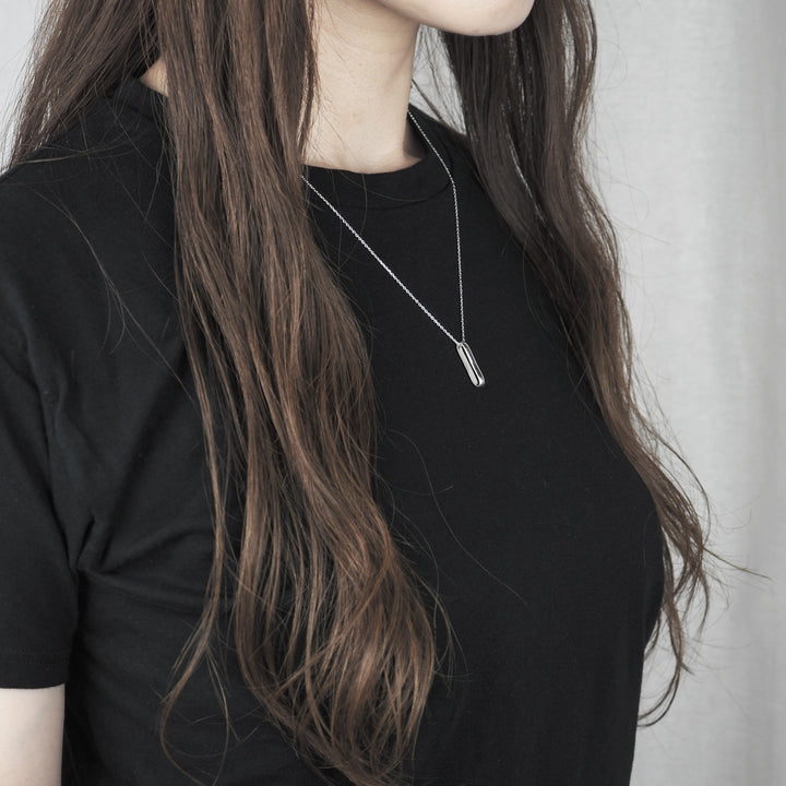 Silver Necklace -Plain- シルバー ネックレス-ネックレス-yuzen-official