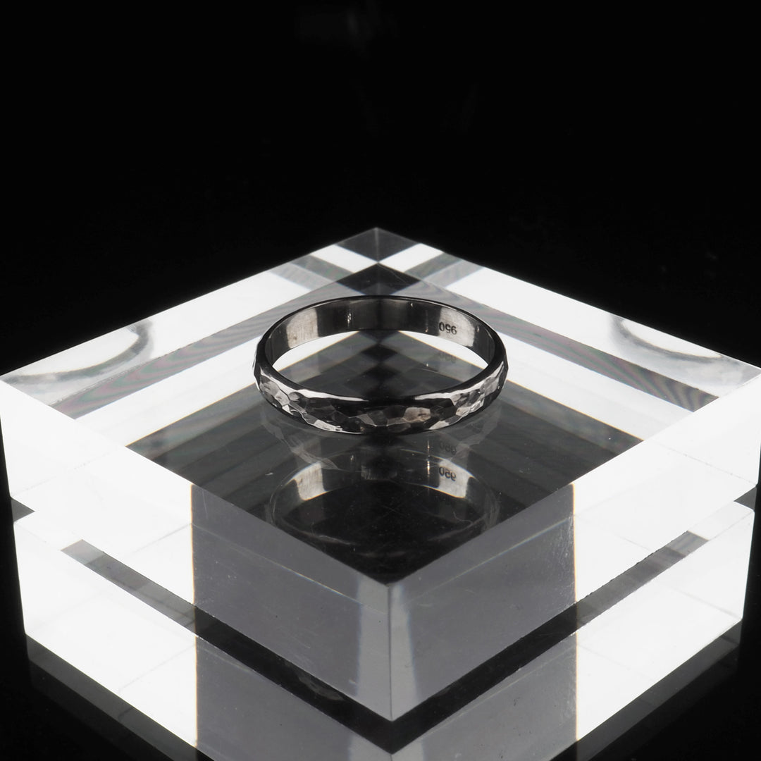 Silver Ring -Comfort 004 Black- シルバー リング-リング-yuzen-official