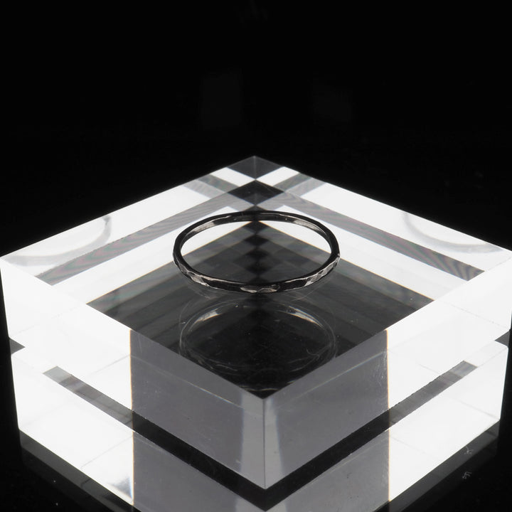 Silver Ring -Comfort 003 Black- シルバー リング-リング-yuzen-official