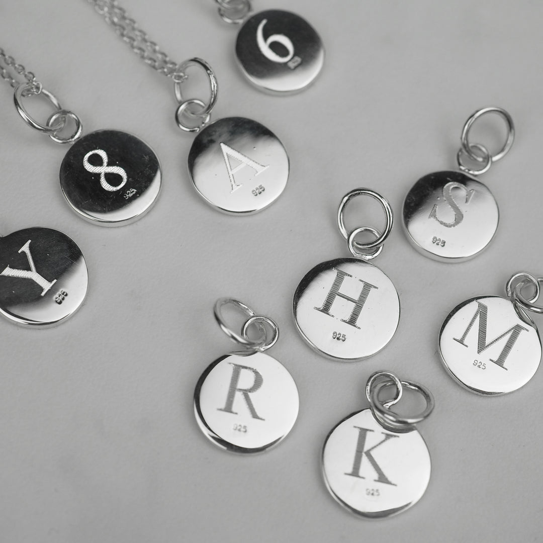 Silver Necklace -Tsuchime Initial- シルバー ネックレス-ネックレス-yuzen-official
