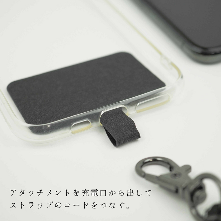 Smartphone Strap "Knot Sand-Beige" スマホ ショルダー ストラップ-yuzen-official