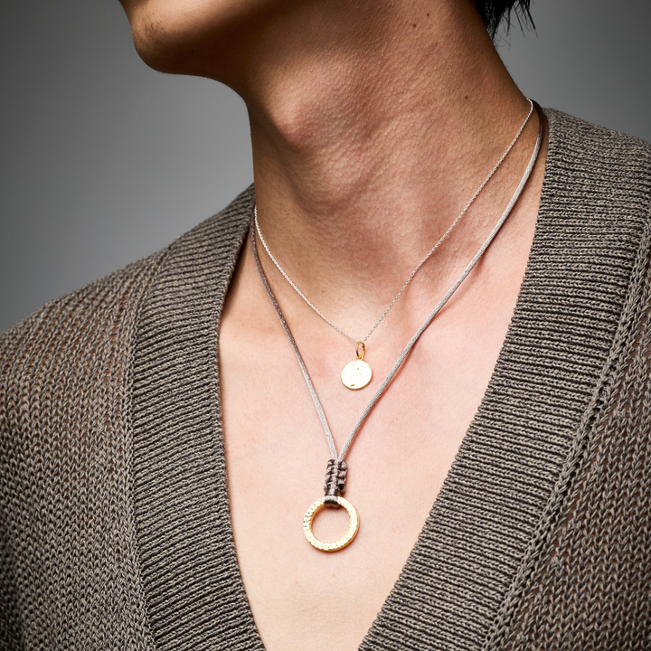 Choker -SOL- Antique Brown ゴールド チョーカー-ネックレス-yuzen-official