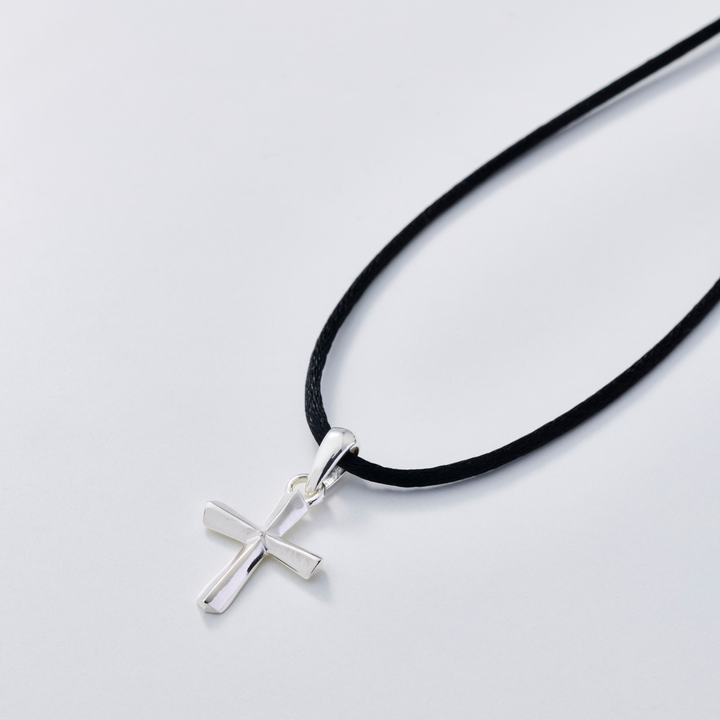 Choker -CROSSLINE- Rich Black シルバー チョーカー-ネックレス-yuzen-official