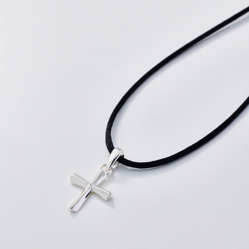 Choker -CROSSLINE- Rich Black シルバー チョーカー – yuzen-official