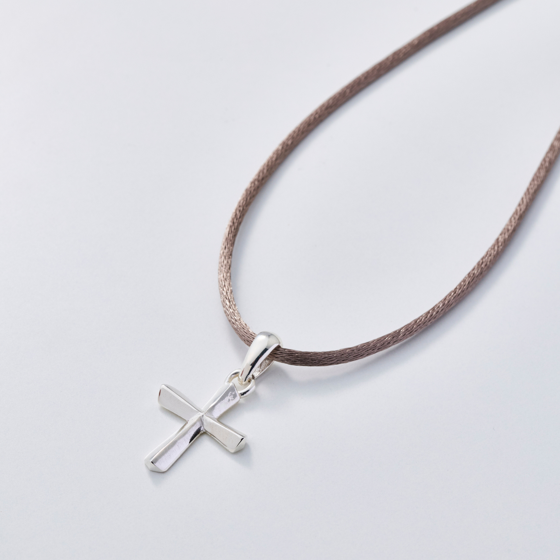 Choker -CROSSLINE- Antique Brown シルバー チョーカー – yuzen-official Choker -CROSSLINE- Antique Brown シルバー チョーカー – yuzen-official