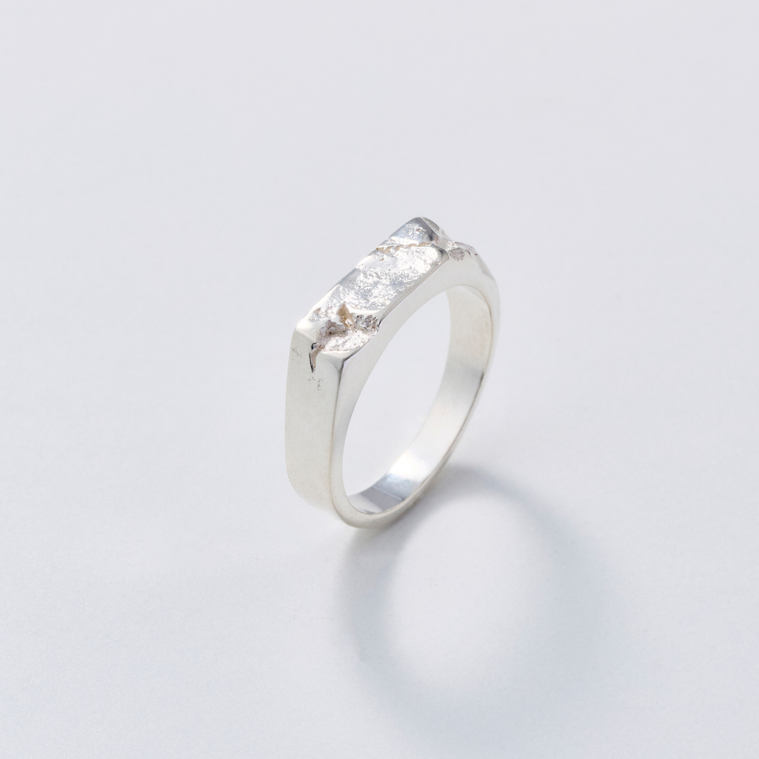 Silver Ring -Crack 001- シルバー リング – yuzen-official Silver Ring -Crack 001- シルバー リング – yuzen-official