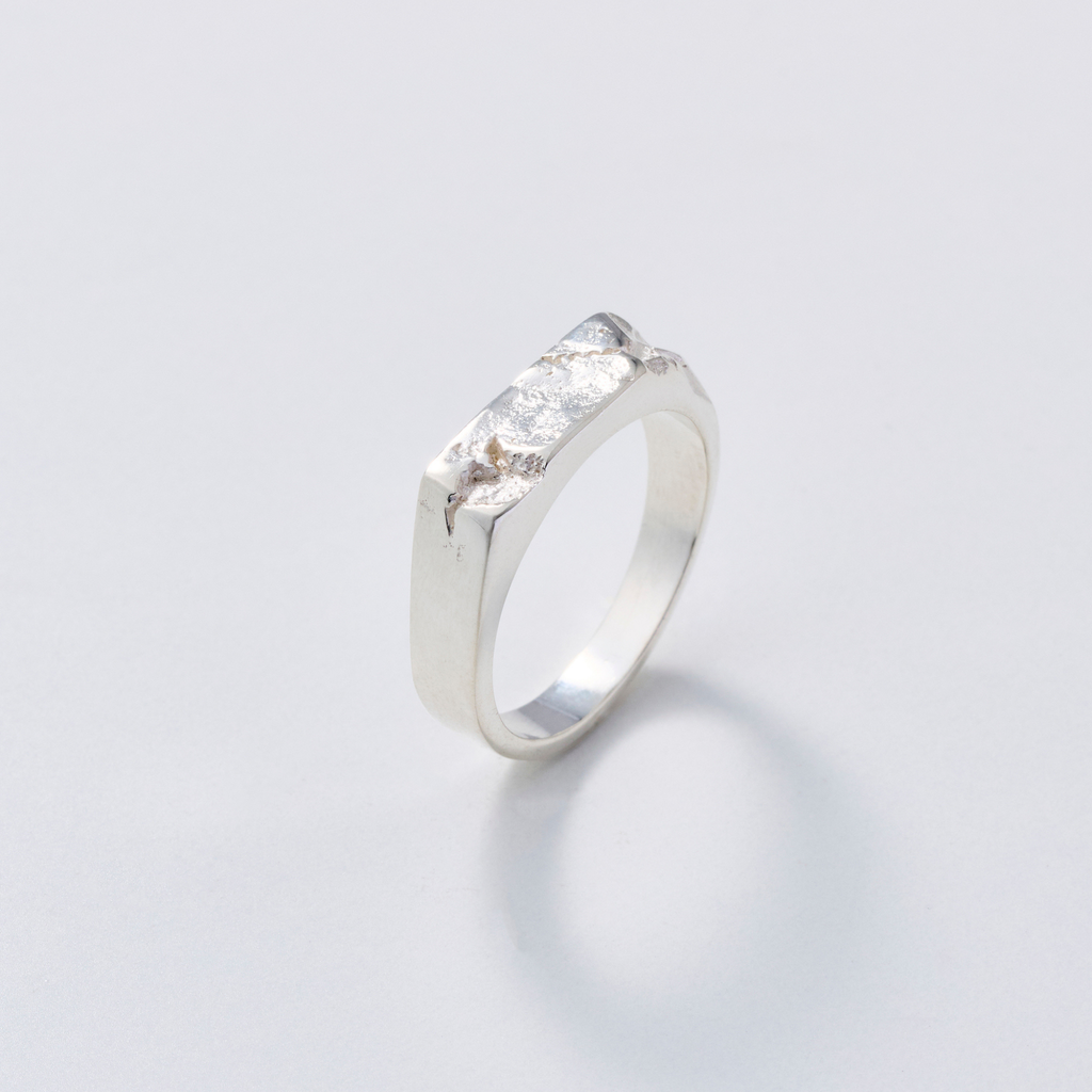 Silver Ring -Crack 001- シルバー リング– yuzen-official Silver Ring -Crack 001- シルバー リング– yuzen-official