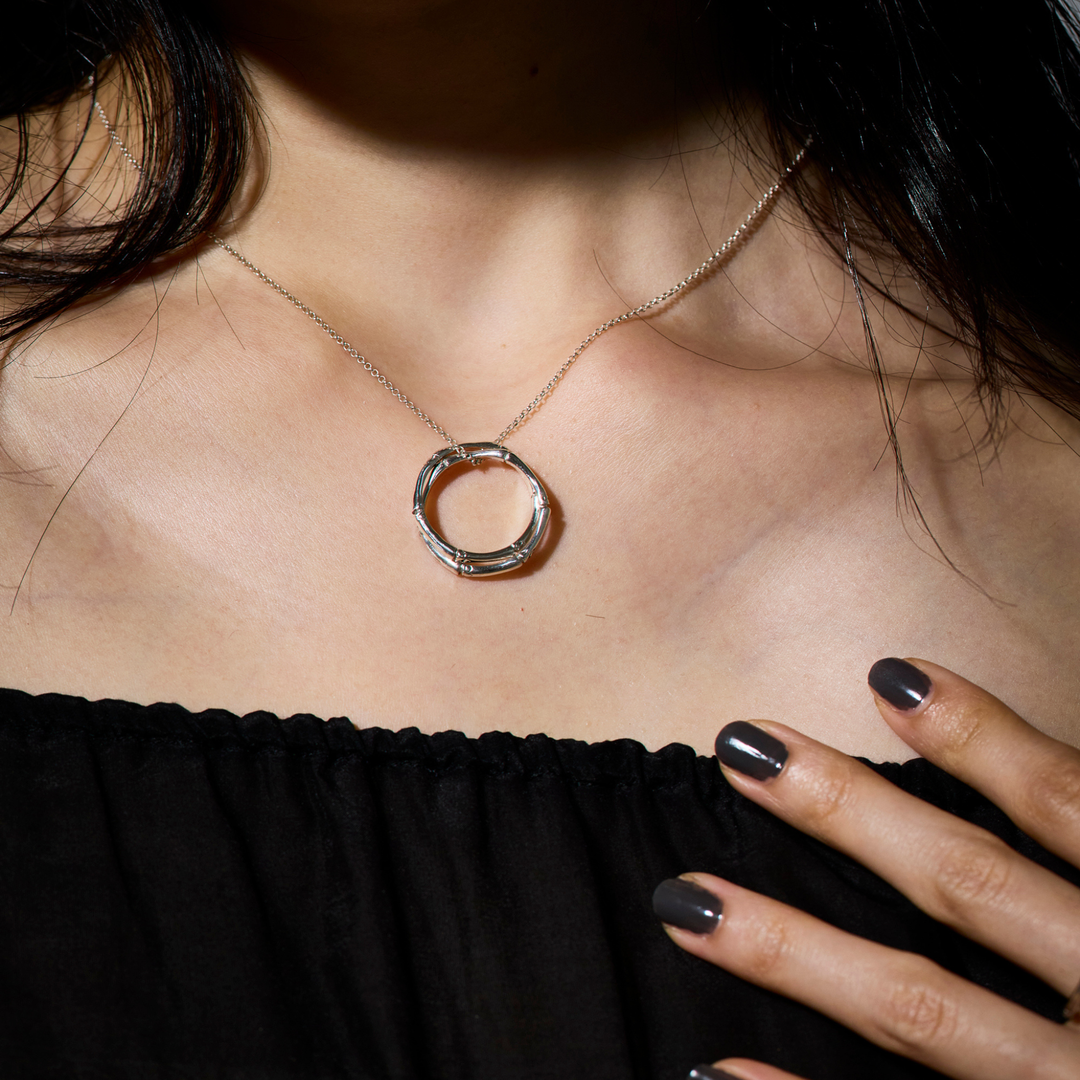 Silver Necklace -BN 001- シルバー ネックレス-ネックレス-yuzen-official