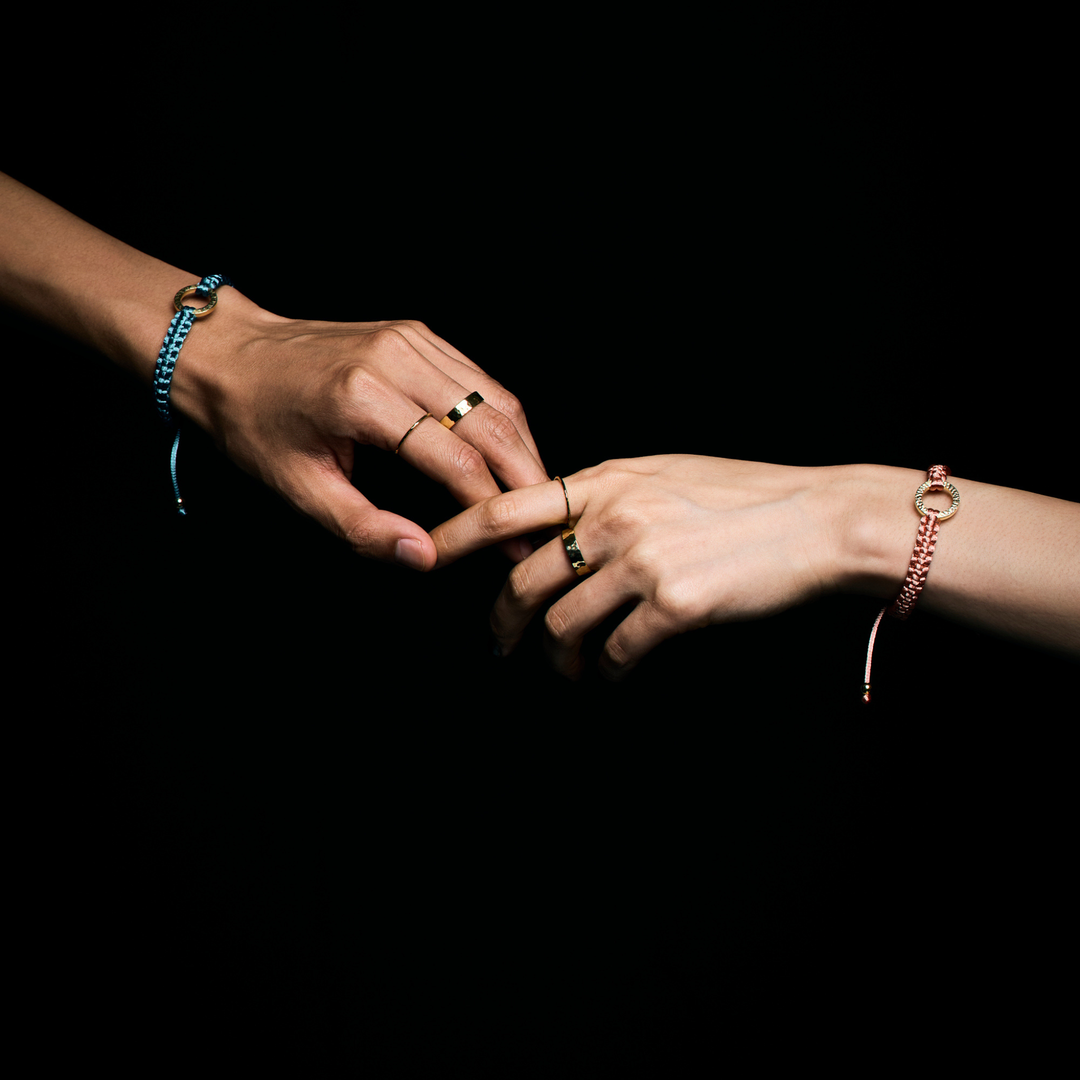 Bracelet -The SUN- Oriental Blue ゴールド ブレスレット – yuzen Bracelet -The SUN- Oriental Blue ゴールド ブレスレット – yuzen