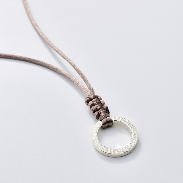 Choker -AUBE- Antique Brown シルバー チョーカー-ネックレス-yuzen-official