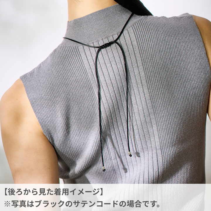 Choker -CROSSLINE- Antique Brown シルバー チョーカー-ネックレス-yuzen-official