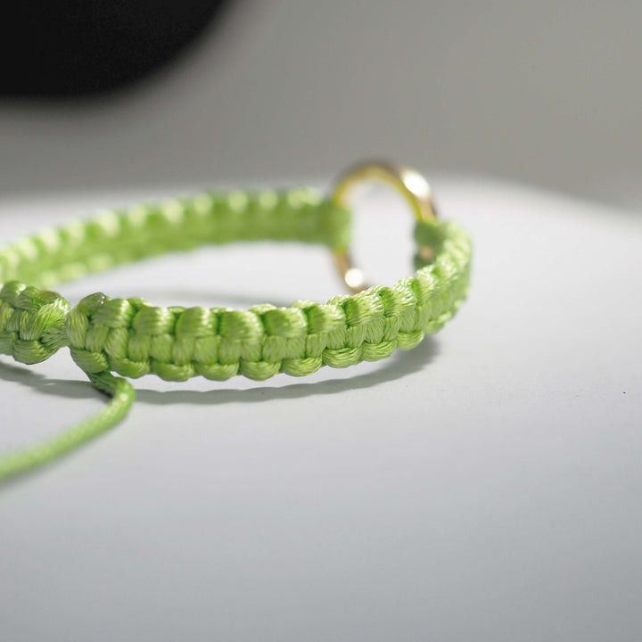 Bracelet "The SUN" Sparkling Lime ゴールド ブレスレット-ブレスレット-yuzen-official