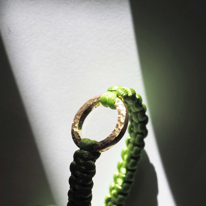 Bracelet "The SUN" Sparkling Lime ゴールド ブレスレット-ブレスレット-yuzen-official