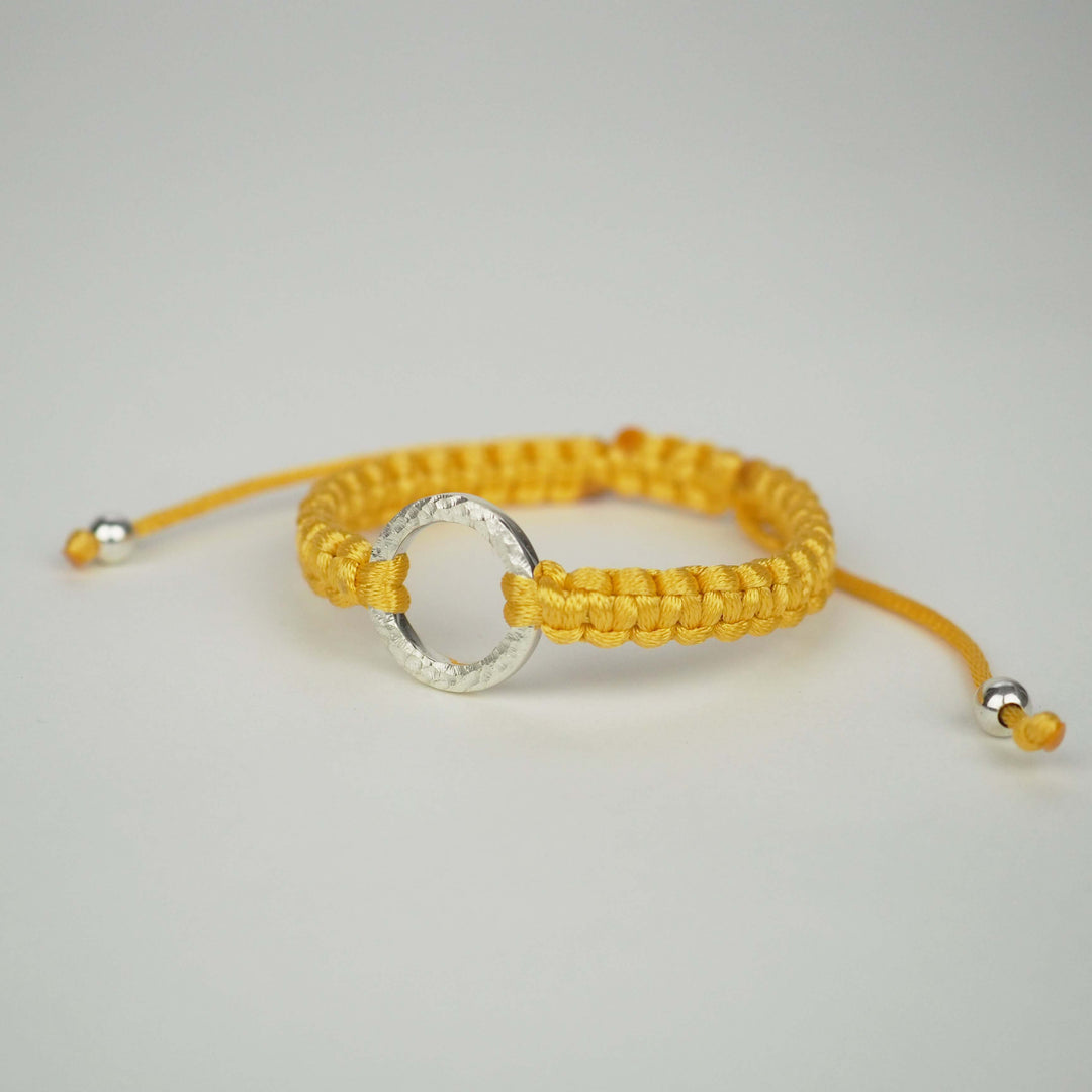 Bracelet "Dawn" Noble Yellow シルバー ブレスレット-ブレスレット-yuzen-official