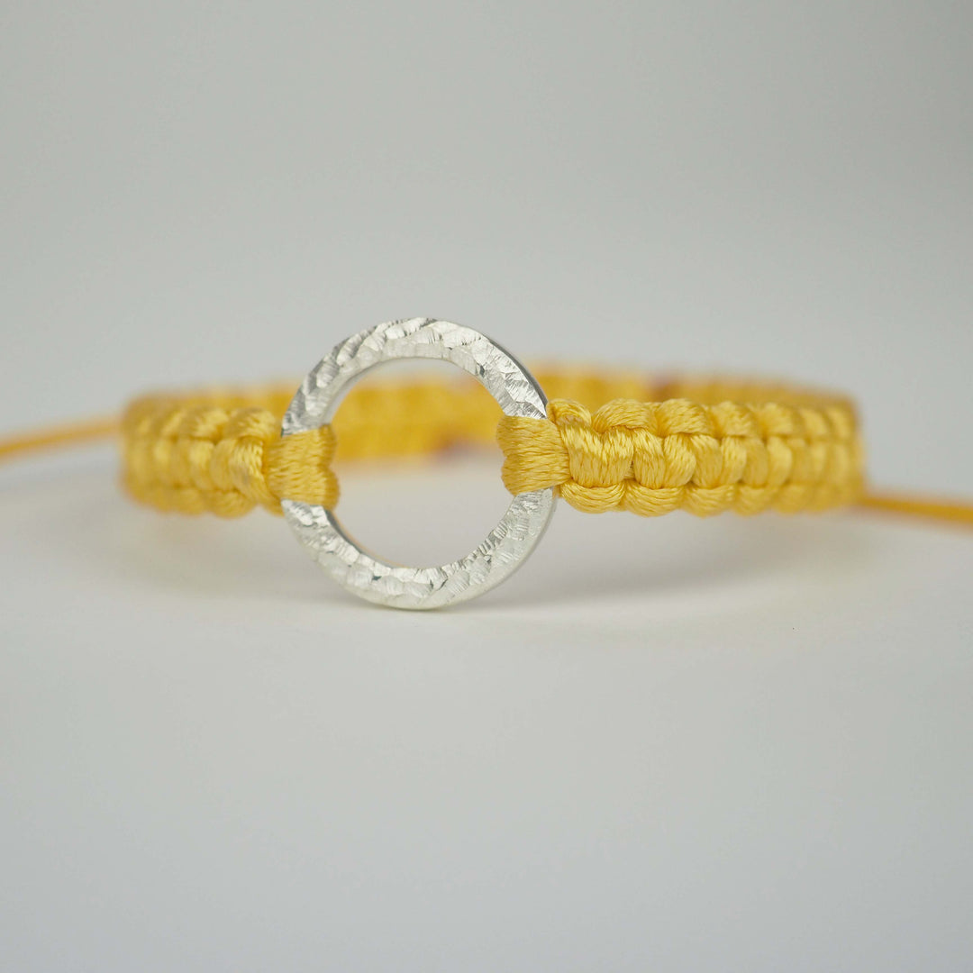 Bracelet "Dawn" Noble Yellow シルバー ブレスレット-ブレスレット-yuzen-official