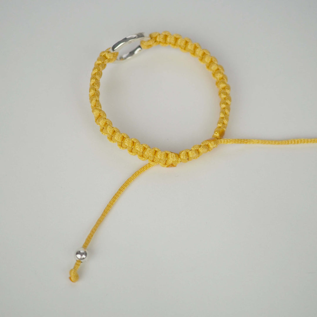 Bracelet "Dawn" Noble Yellow シルバー ブレスレット-ブレスレット-yuzen-official