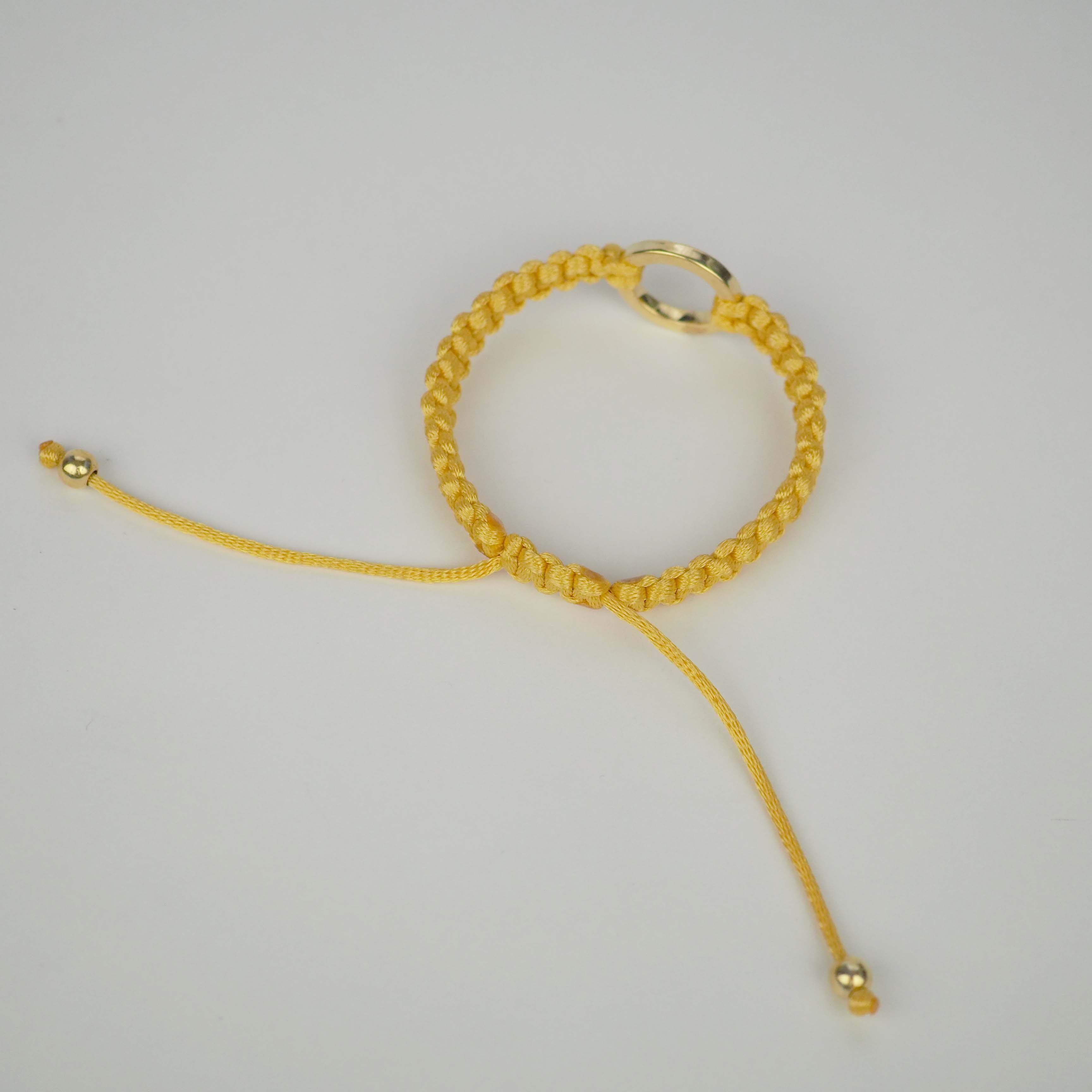 yuzen ゴールドブレスレット Bracelet -The SUN- Noble Yellow ゴールド ブレスレット