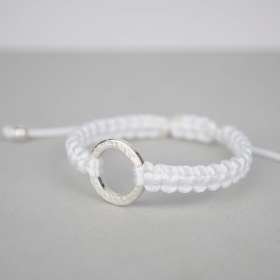 Bracelet "Dawn" White Lily シルバー ブレスレット-ブレスレット-yuzen-official