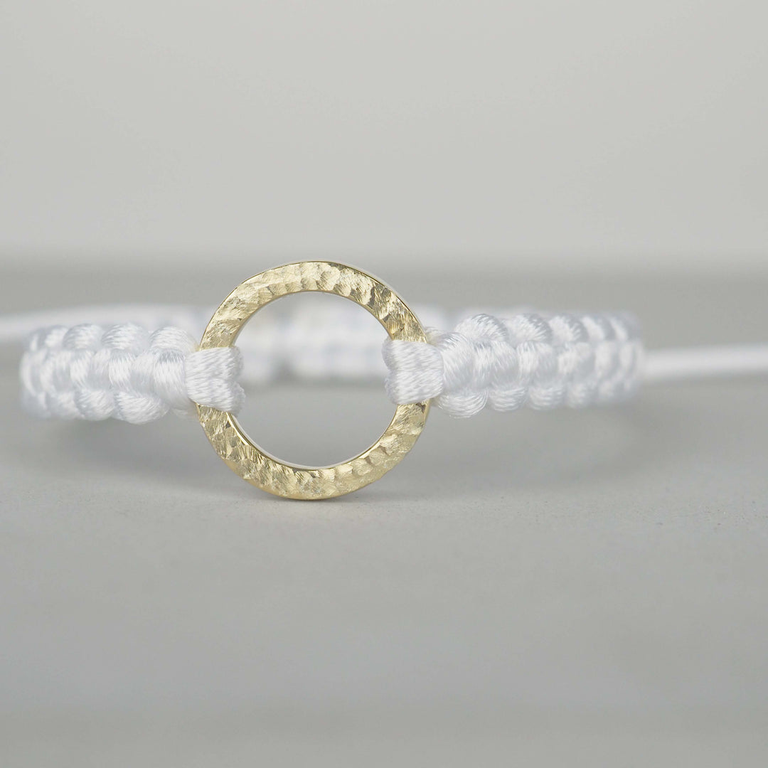 Bracelet "The SUN" White Lily ゴールド ブレスレット-ブレスレット-yuzen-official