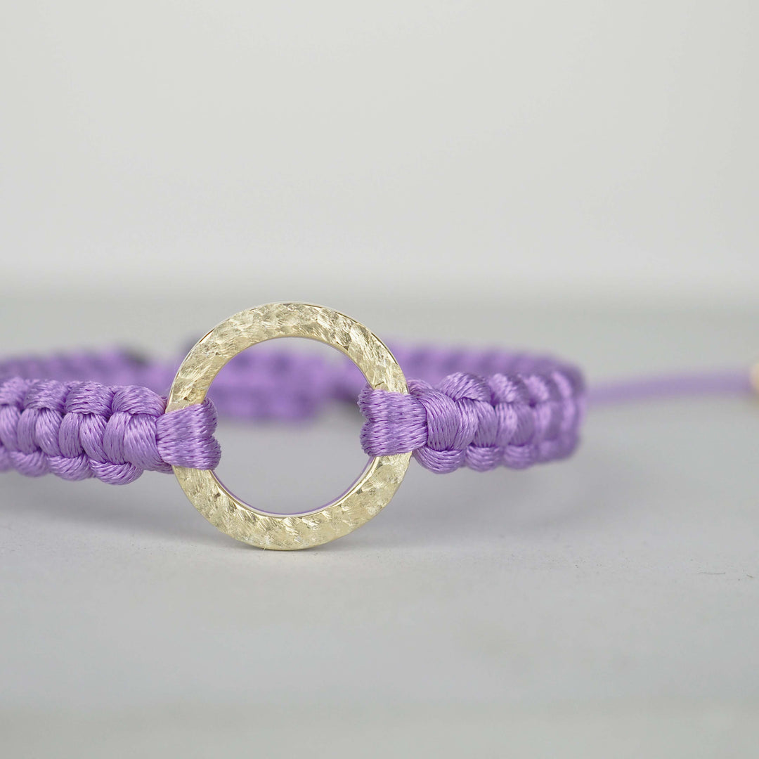 Bracelet "The SUN" Violet ゴールド ブレスレット-ブレスレット-yuzen-official